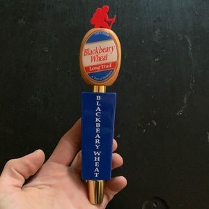 Long Trail Ale Blackberry Wheat beer tap handle